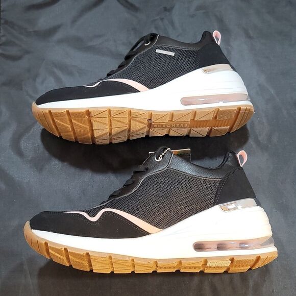 NEW SKECHERS STREET MILLION AIR - AIR ESS WOMEN'S SNEAKERS SHOES PLS-60029-23079 - Picture 12 of 15